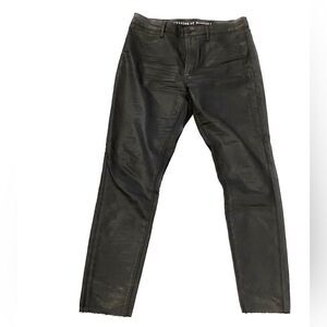 Skinny coated jeans